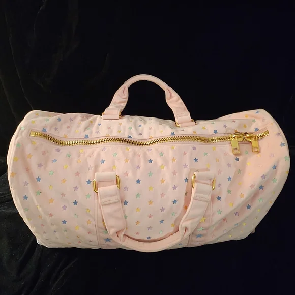 Stoney Clover Lane x Park Pastel Star Travel Duffle Bag - Picture 1 of 14